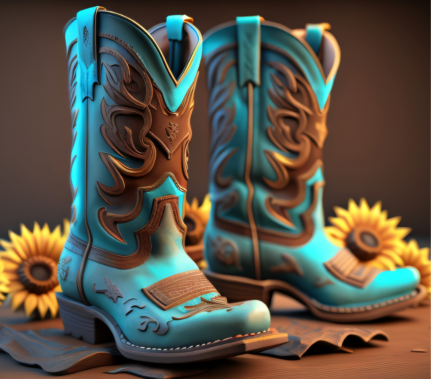 3-D Boots Tumbler