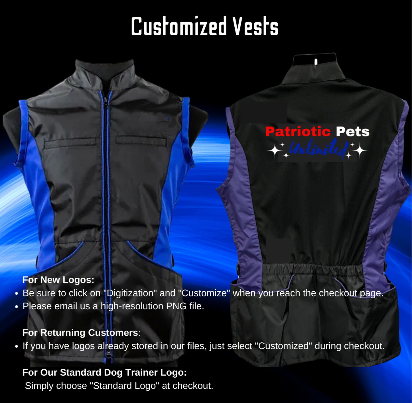 Dog Handler Training Vest