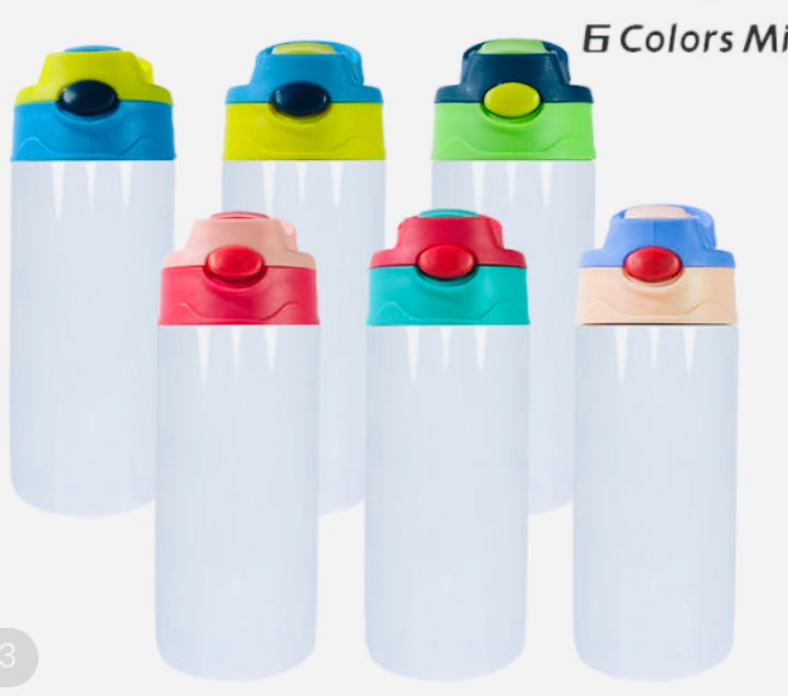 12 oz. Kids Flip Top Water Bottle