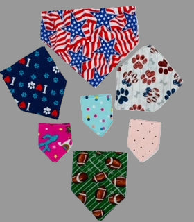 Handmade Snap On Bandana