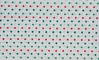 Green And Red Polka Dots Snap On Bandana