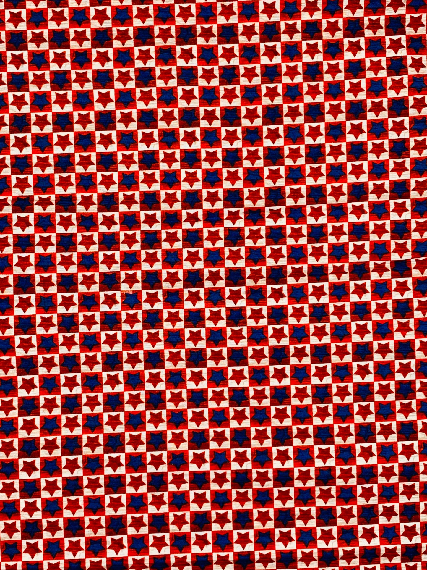 Checkered Star-Bandana