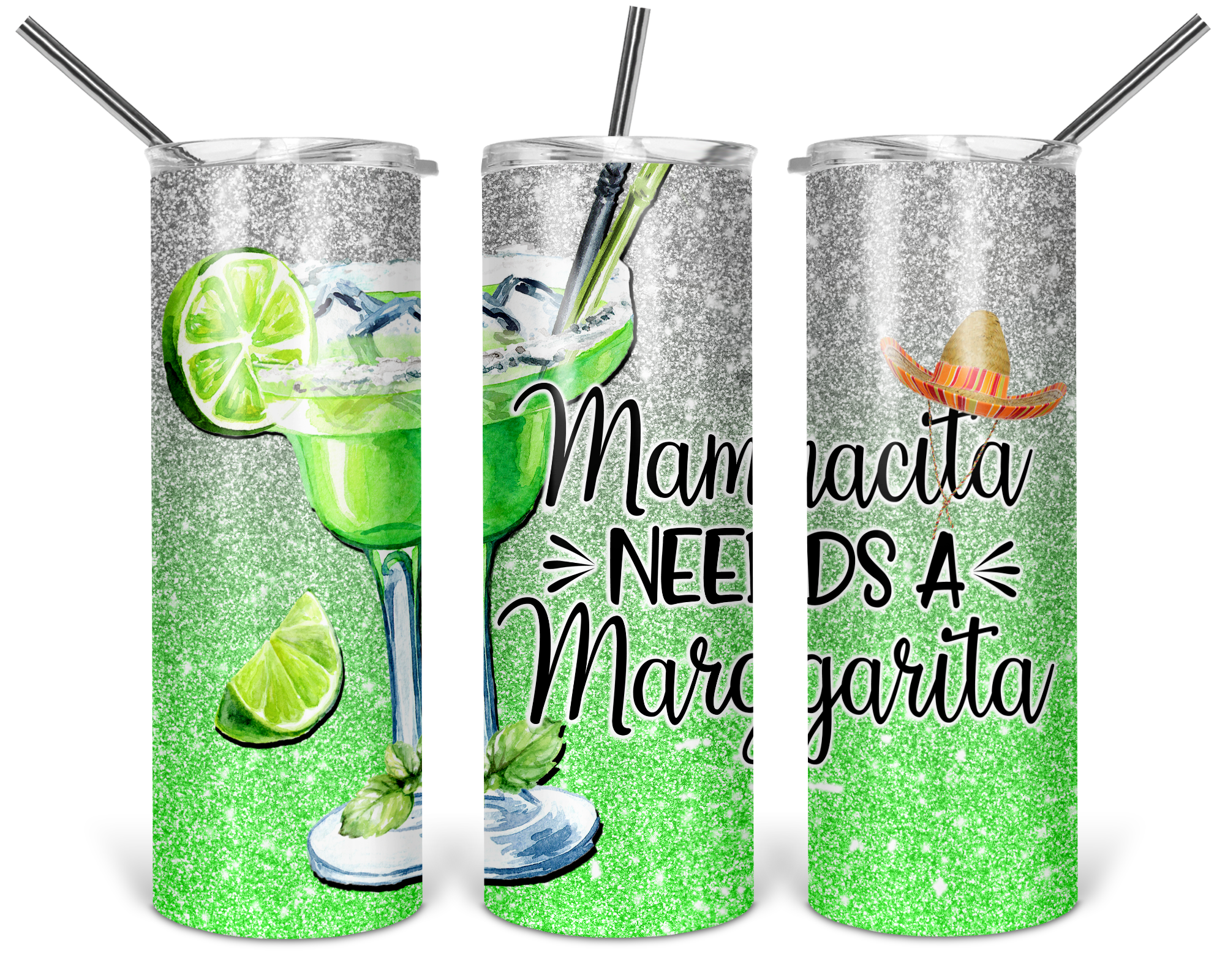 20oz Mamacita Needs A Margarita Tumbler