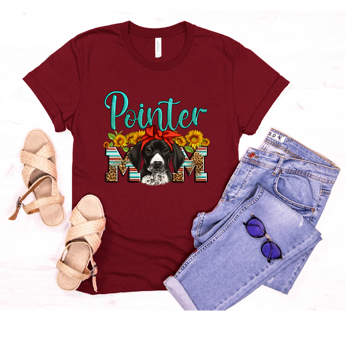 Pointer Mom Short Sleeve T-shirts