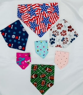 Seasonal Snap On Bandana's