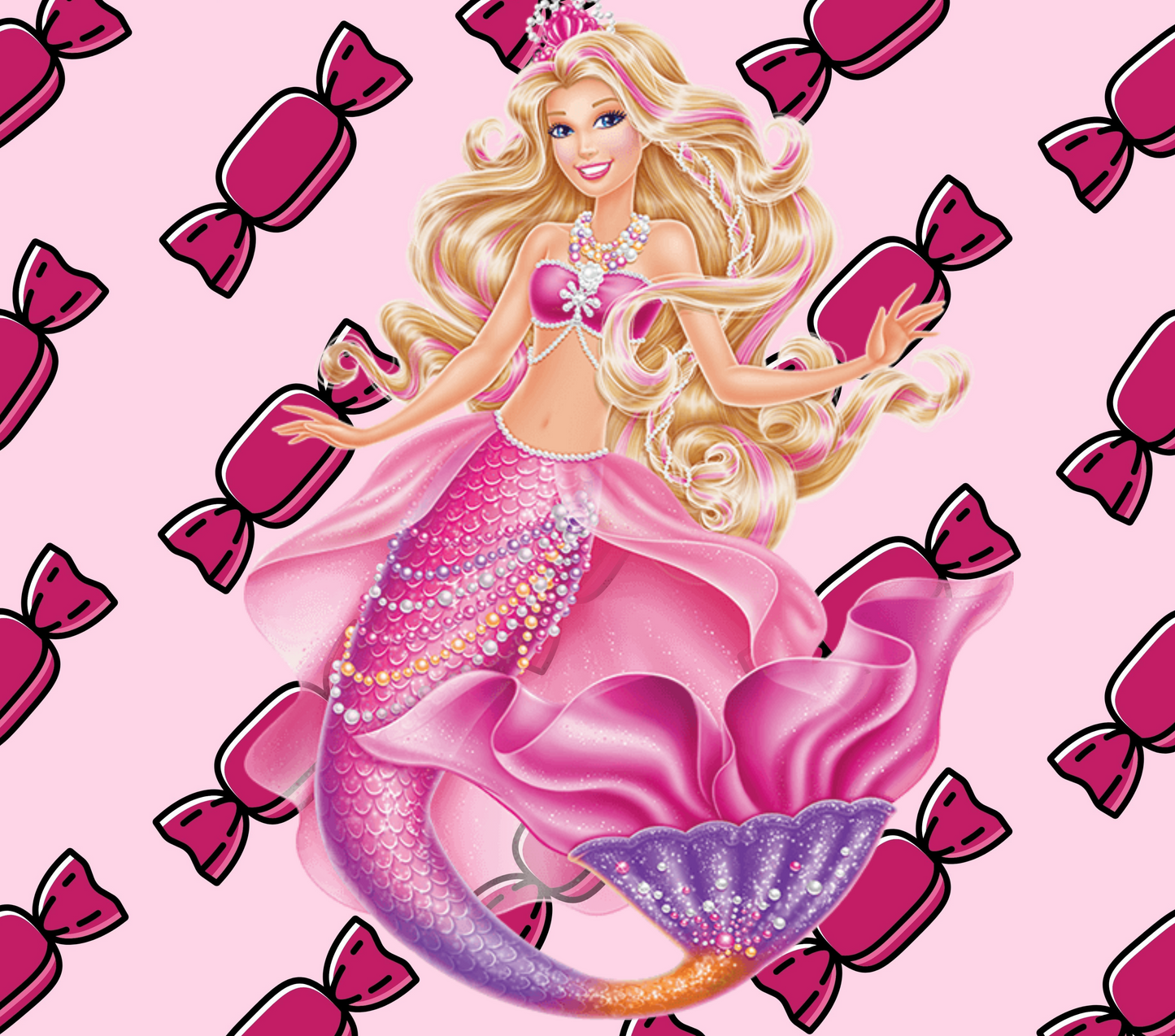 Mermaid Barbie Tumbler