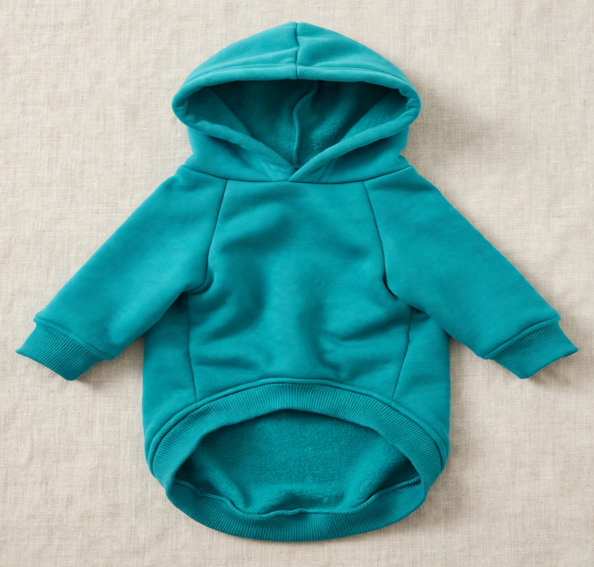 Aqua Pup - Teal Dog Hoodie