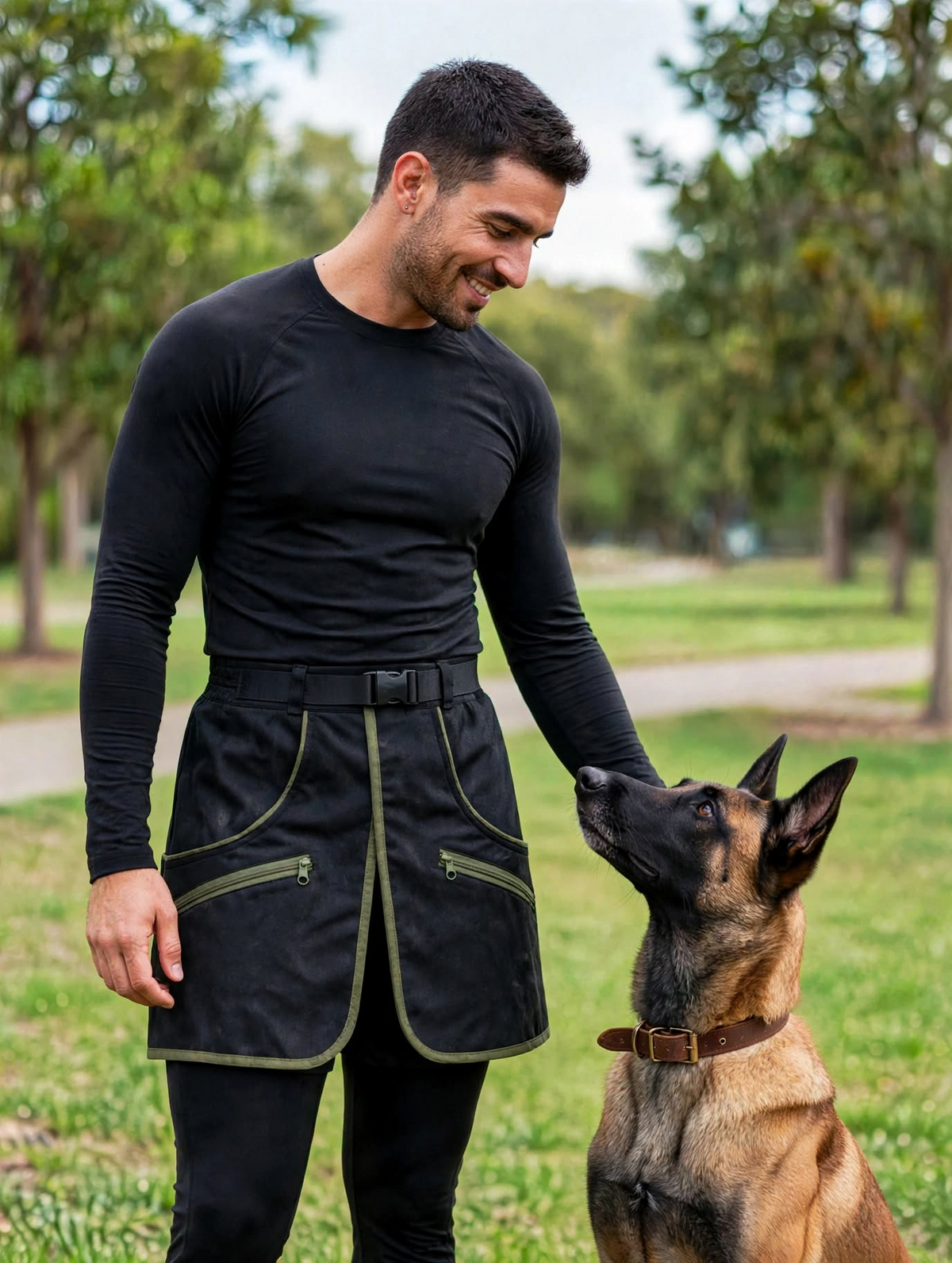 Army Green training skirt
