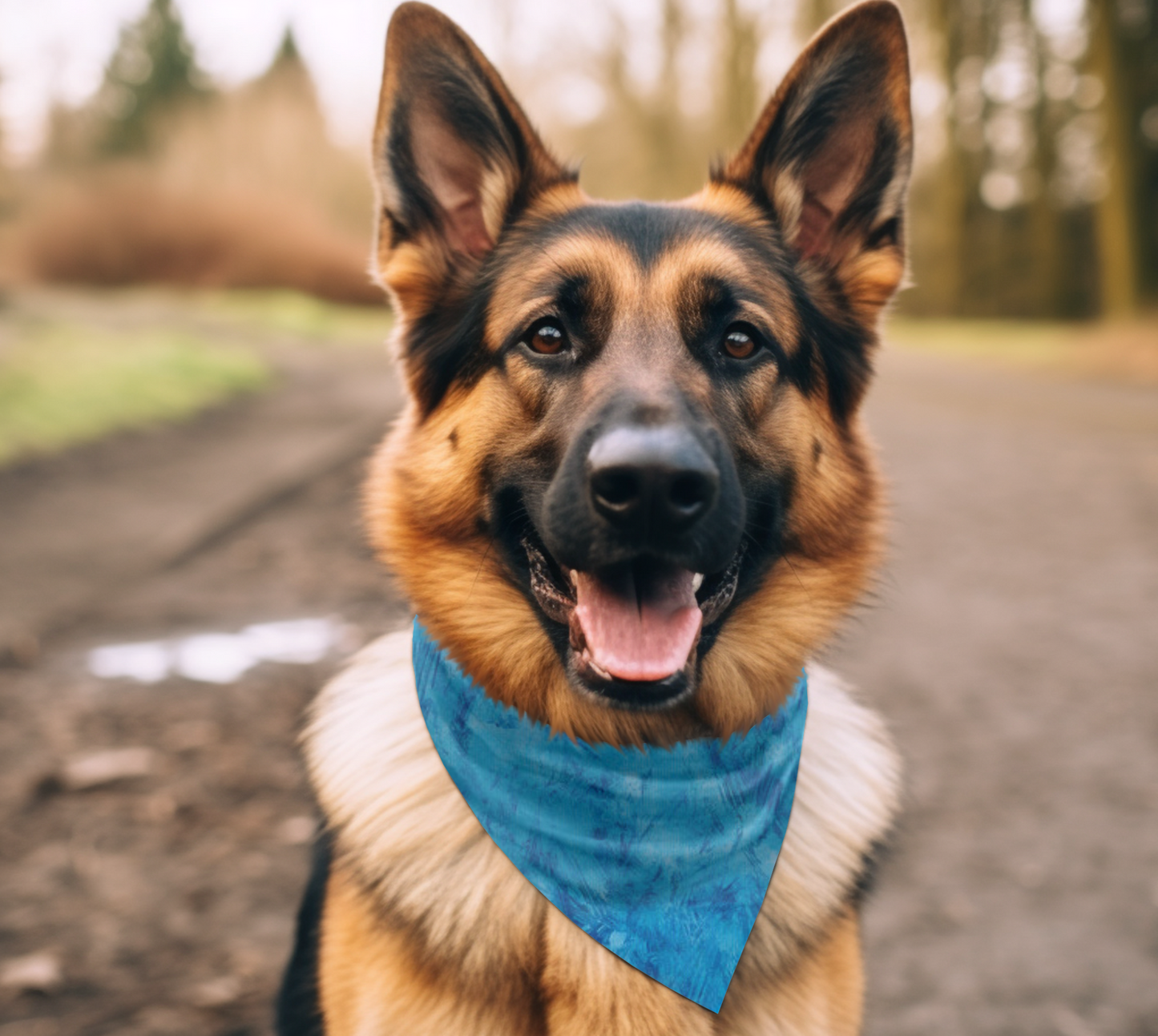 Blended Blue Bandana