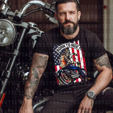 Born To Ride Short Sleeve T-Shirts