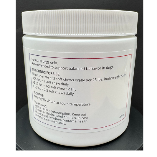 🧘‍♂️ Calming Supplement Chews for Dogs