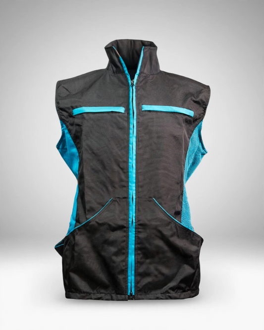 Working Dog Trainers Vest Aqua Blue