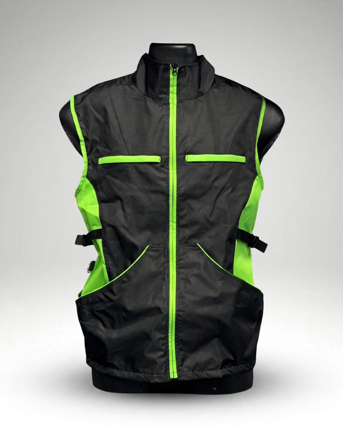 Working Dog Trainers Vest Flo Green