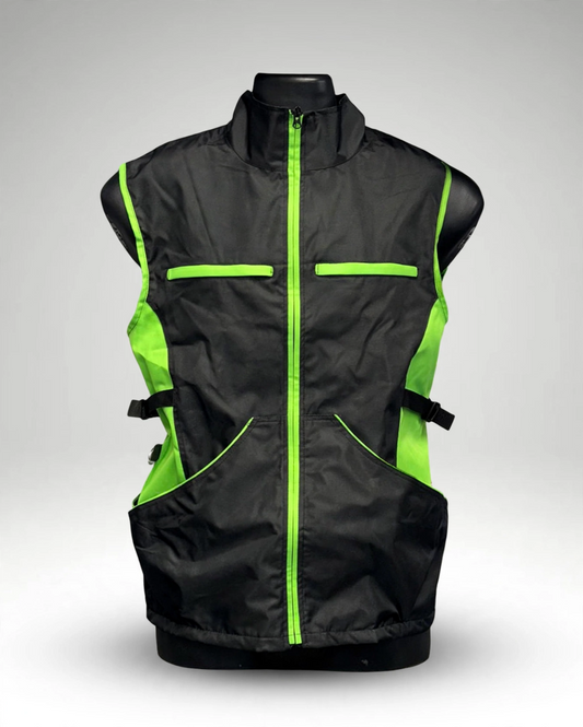 Working Dog Trainers Vest Flo Green