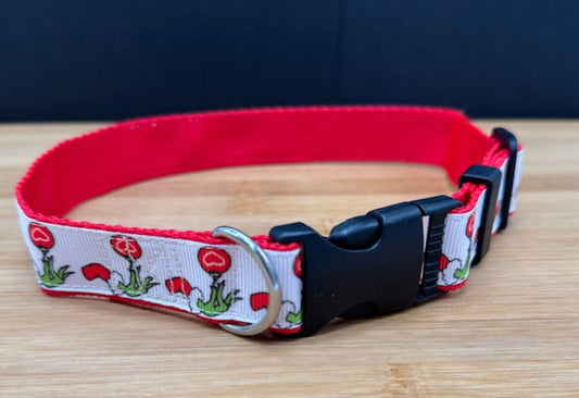"Grinchy Hand" Handmade Collar