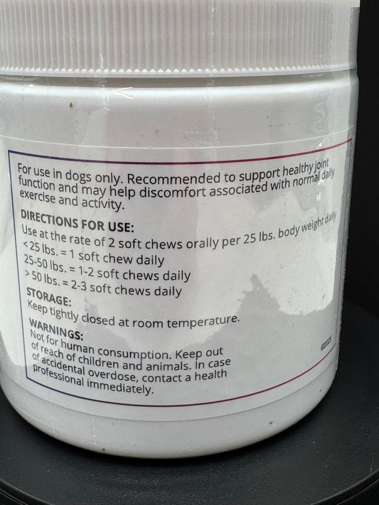 🦴 Hip & Joint Supplement Chews for Dogs