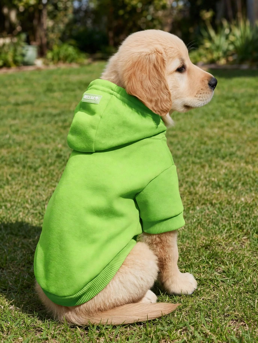 Lime Squeeze - Neon Lime Dog Hoodie