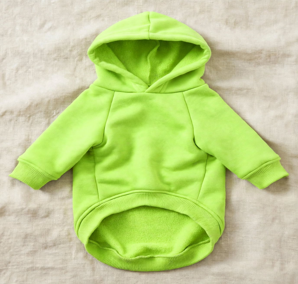 Lime Squeeze - Neon Lime Dog Hoodie
