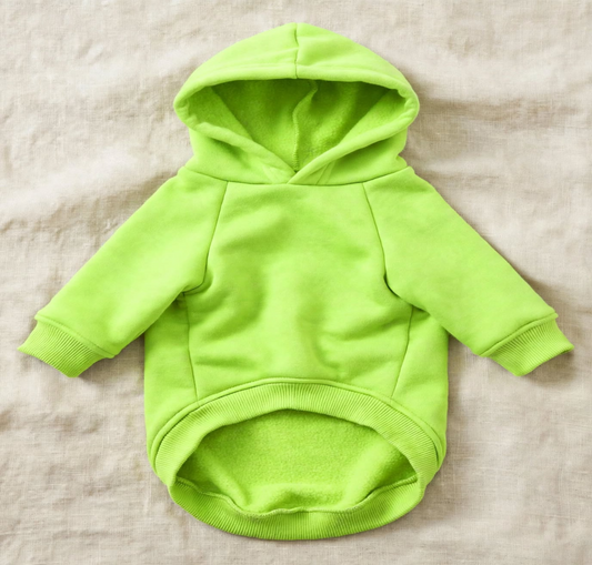 Lime Squeeze - Neon Lime Dog Hoodie
