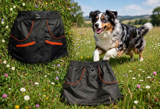Orange training skirt