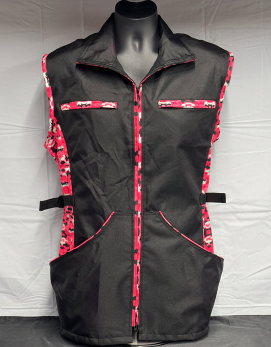 Working Dog Trainers Vest Pink Camo