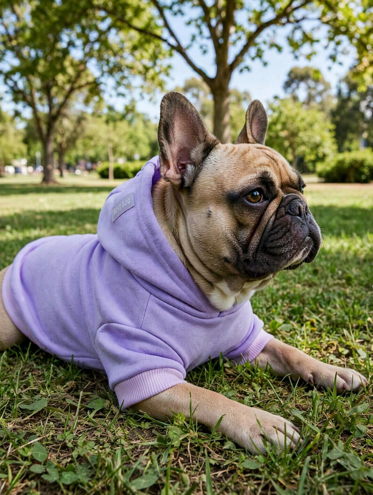 Lilac Love - Lavender Dog Hoodie