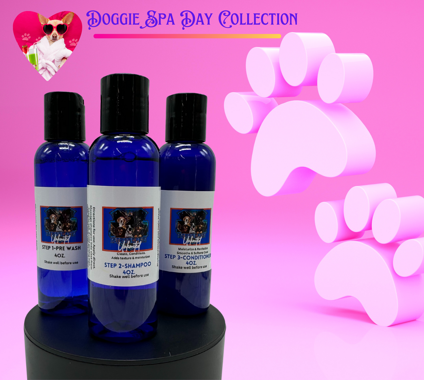 All Natural Fur-Tastic Shampoo set