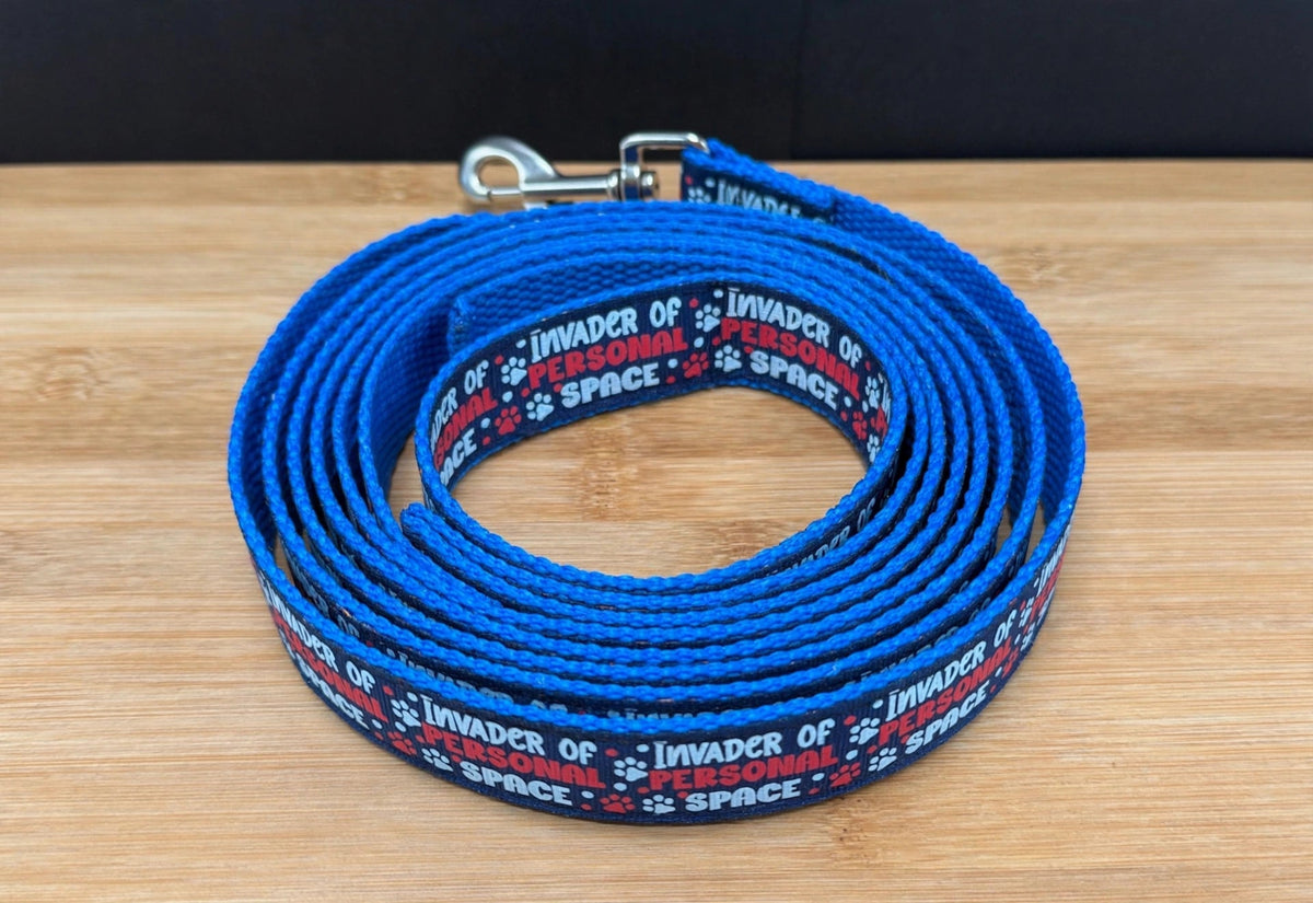 "Invader of personal space" Handmade leash
