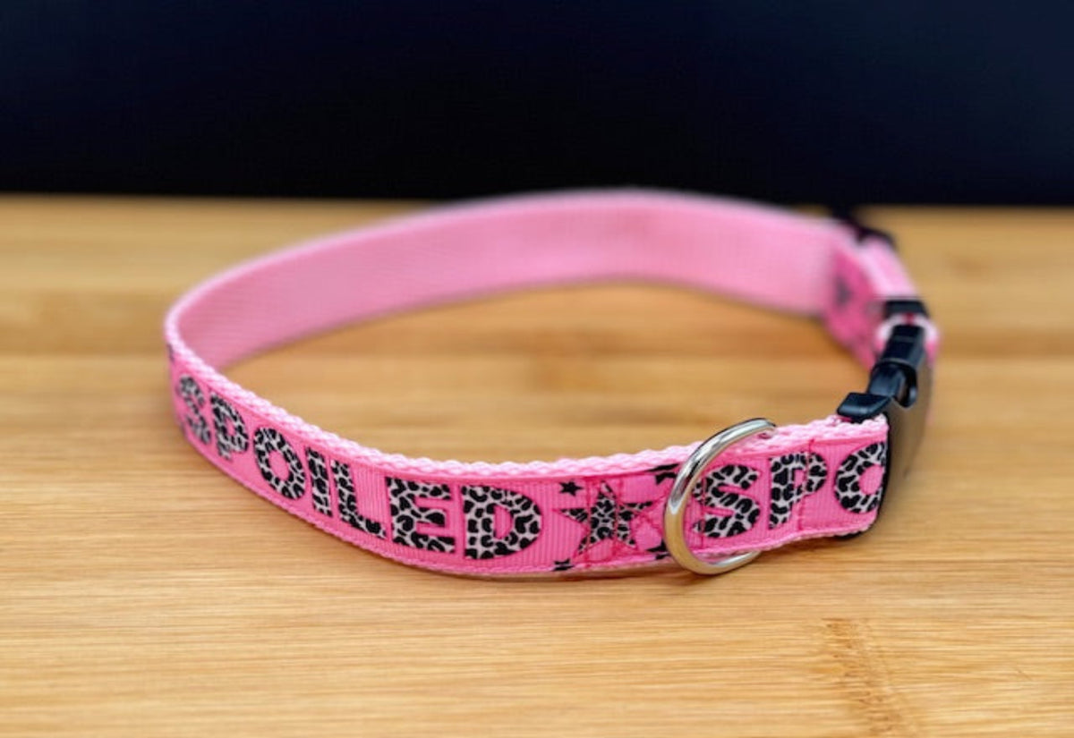"Spoiled Pink" Handmade Collar