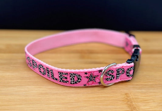 "Spoiled Pink" Handmade Collar