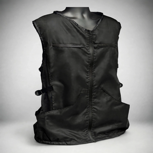 Summer Dog training Vest Black