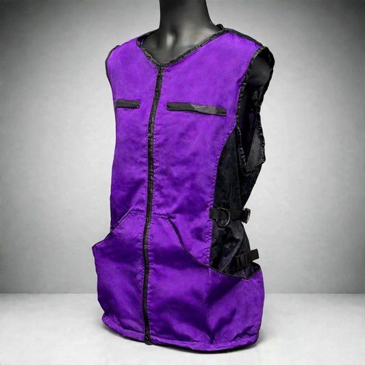 Summer Dog training Vest Purple