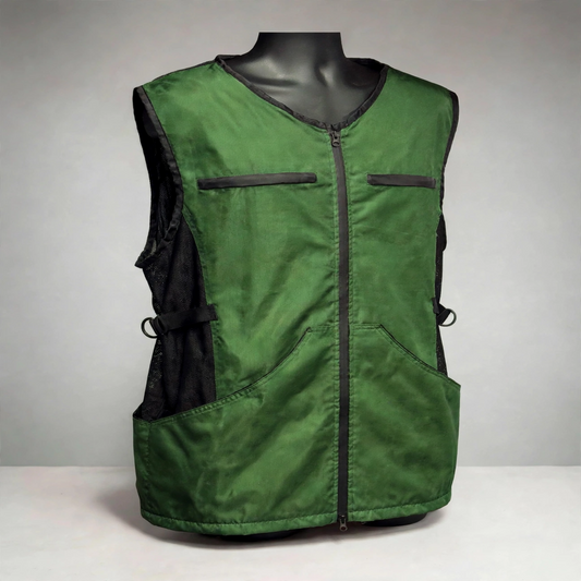 Summer Dog training Vest Hunter Green