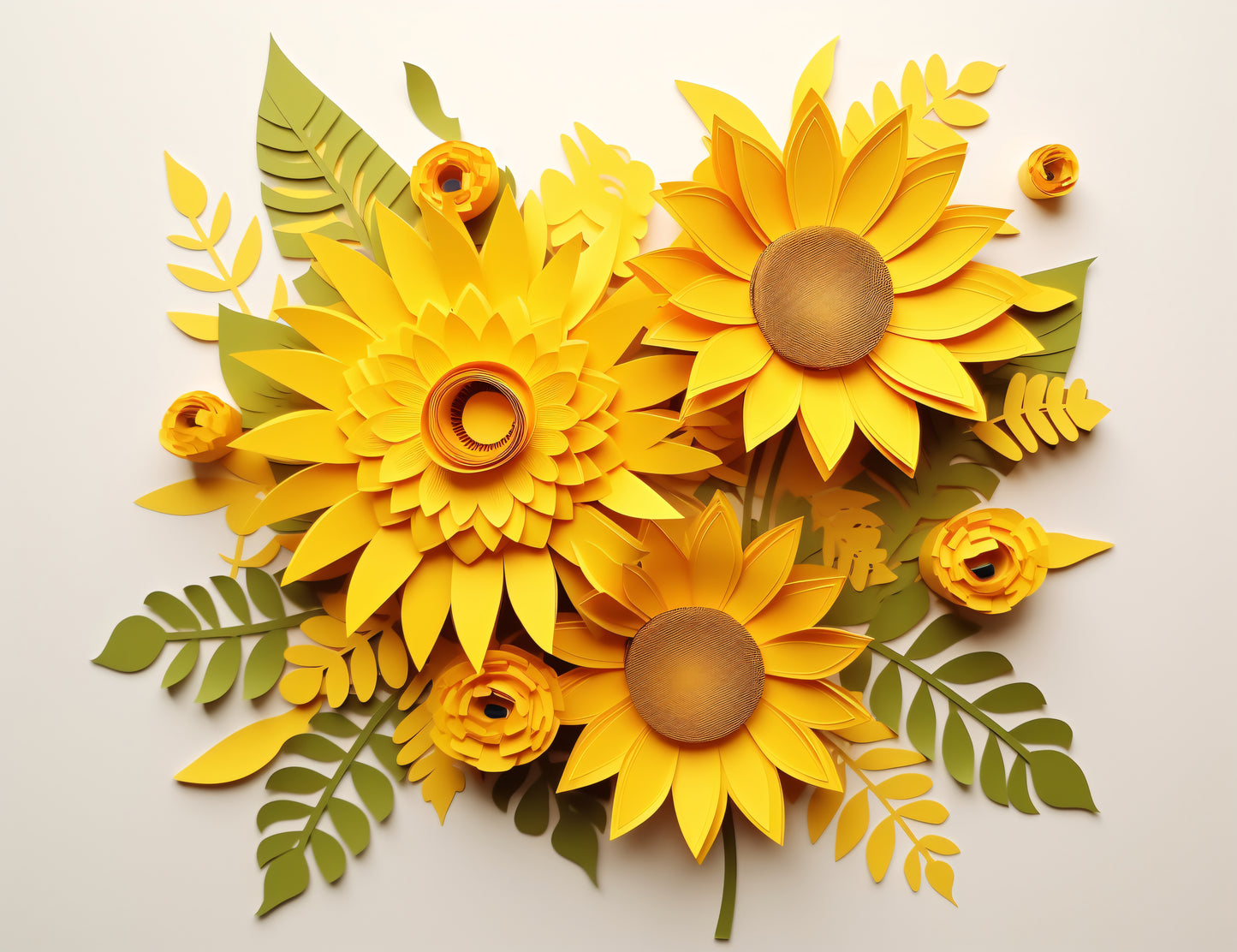 3-D Sunflower Tumbler