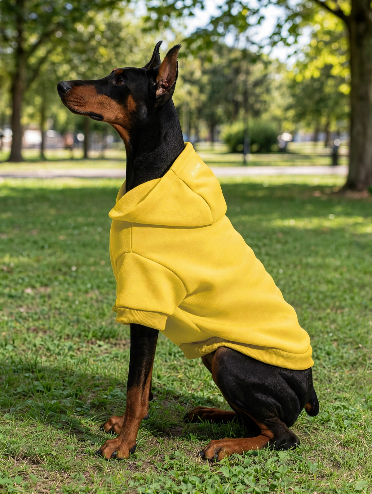 Sunshine Pup - (Yellow) Dog Hoodie