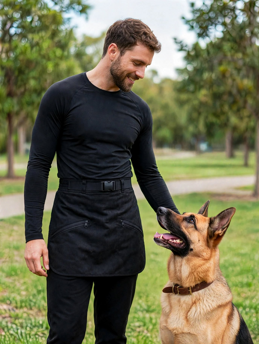 Black training skirt