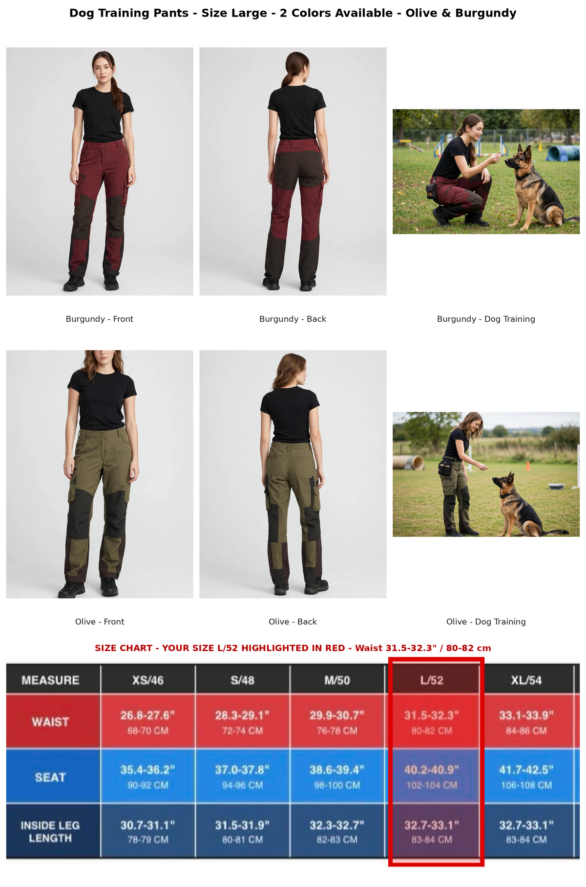 Dog Training Pants