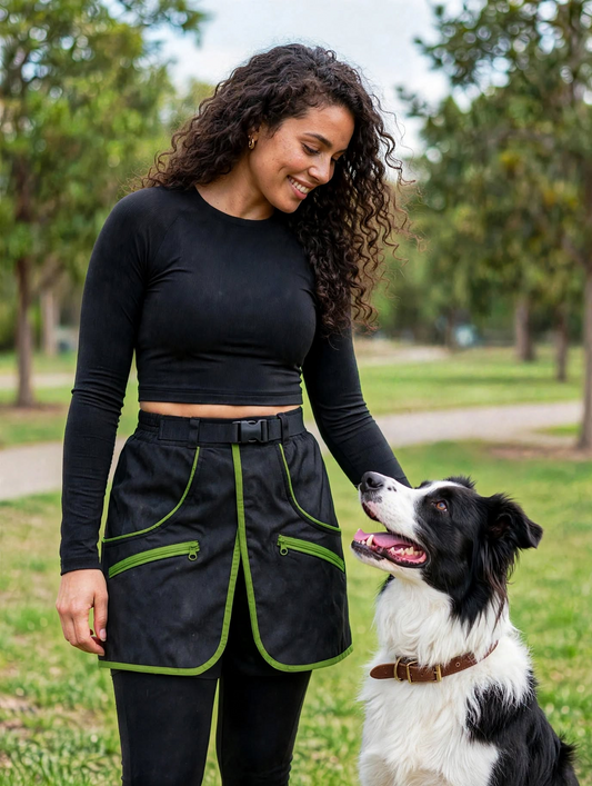 Flo Green training skirt