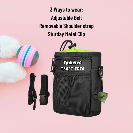 Dog training pouch W/ built in Poop bag dispenser