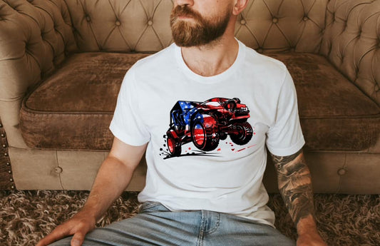 American Jeep Short Sleeve T-shirts