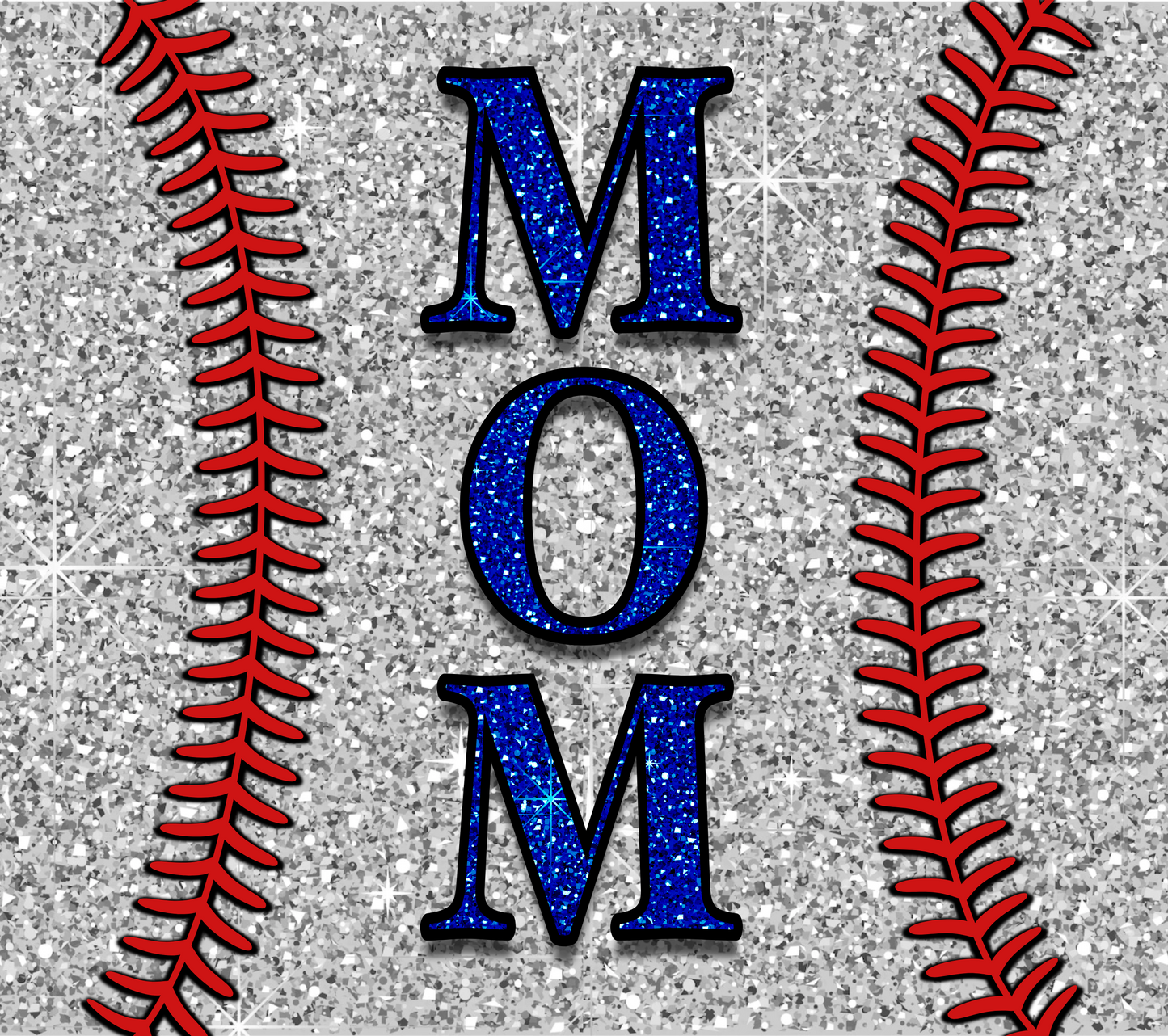 Mom Baseball tumbler