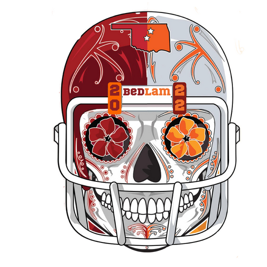 Sugar Skull OU OSU Bedlam Short Sleeve T-Shirts