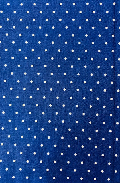 Blue Polka dot-Bandana