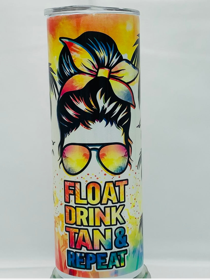 Float Drink Tan Repeat