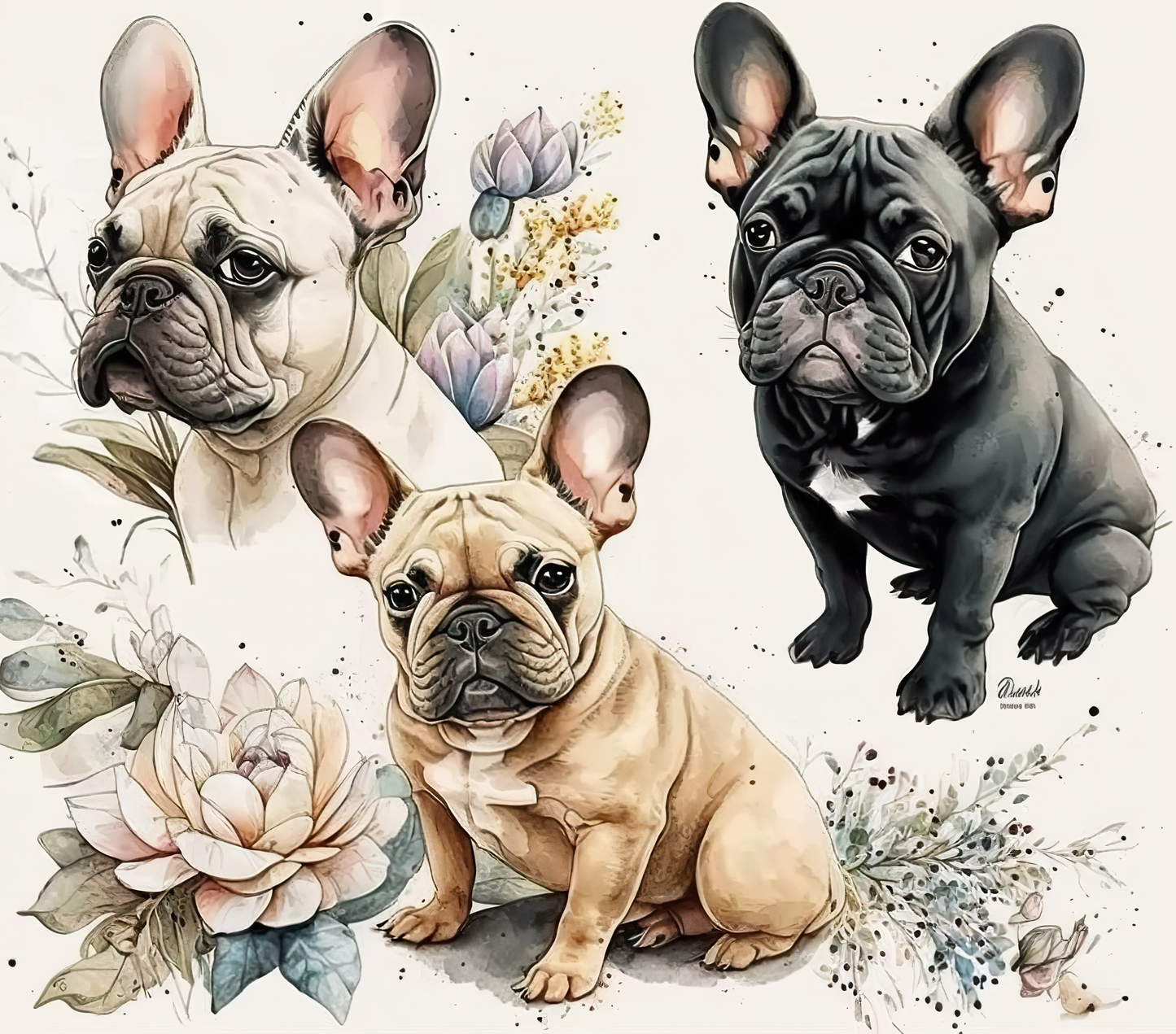 French Bulldog Tumbler