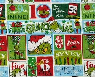 Grinch Snap On Bandana