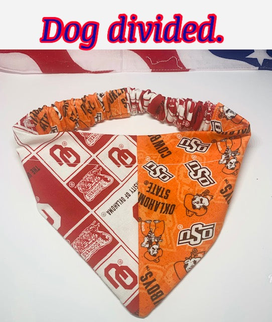Dog Divided-Bandana