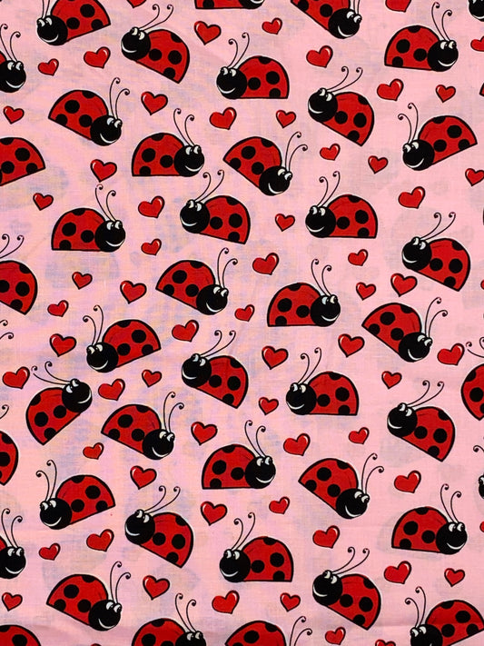 Pink Lady Bug-Collars and Leashes