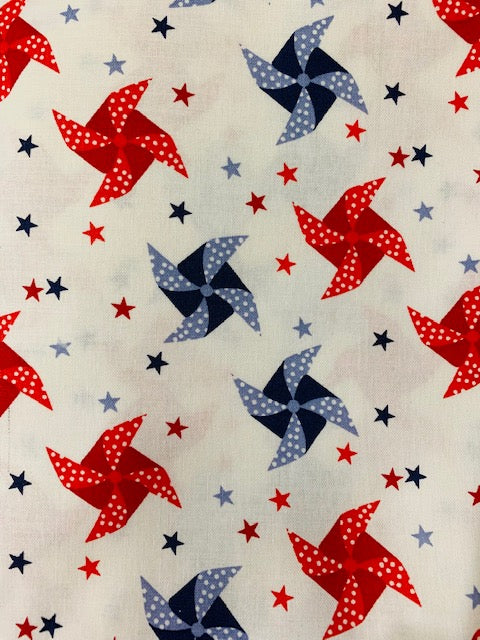 Pinwheels and Stars-Bandana