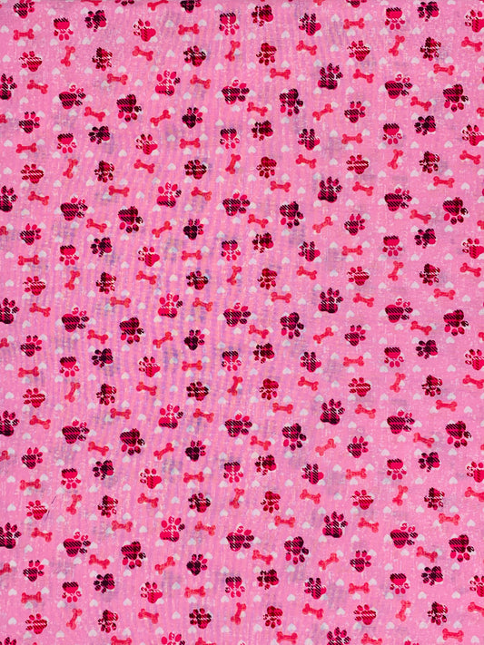 Pink Paws and Bones-Collars and Leashes